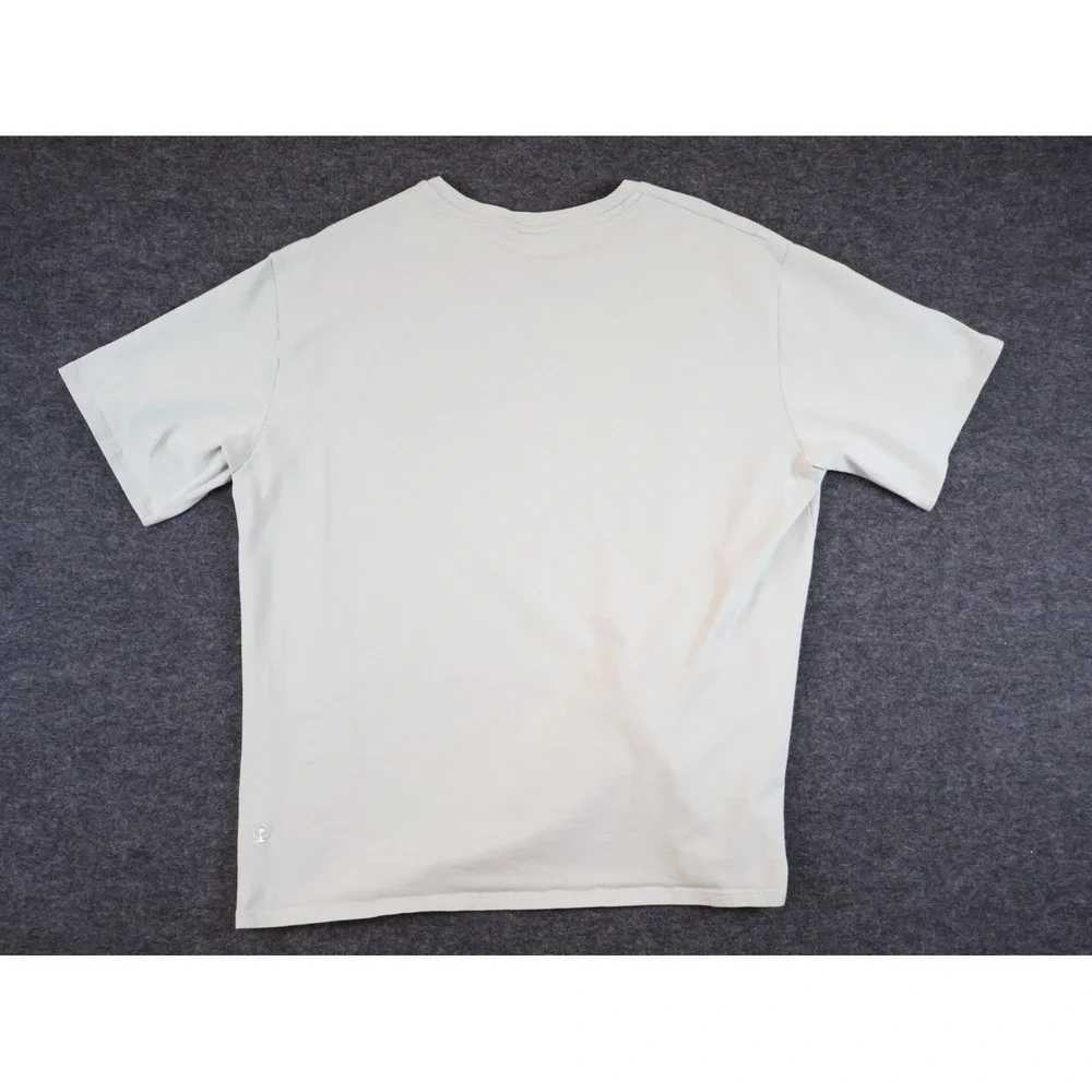Lululemon Womens Medium Side Tie Knot T Shirt Light Green‎ Short Sleeve
